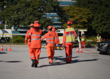 SES volunteers